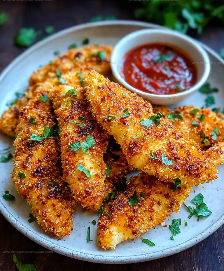 Extra Crunch Oven Baked Chicken Tenders Recipe