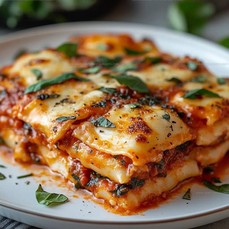 Layered Cheese Million Dollar Ravioli Casserole Recipe