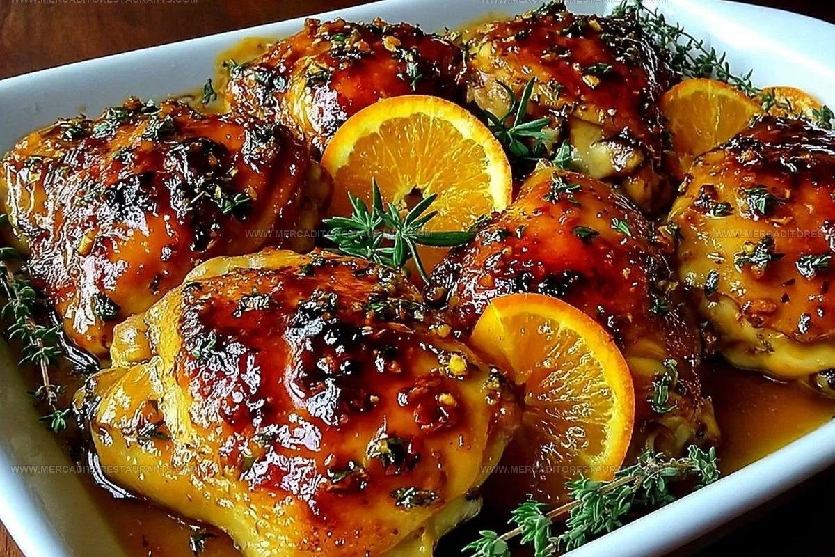 Citrus-Glazed Roasted Orange Chicken Recipe