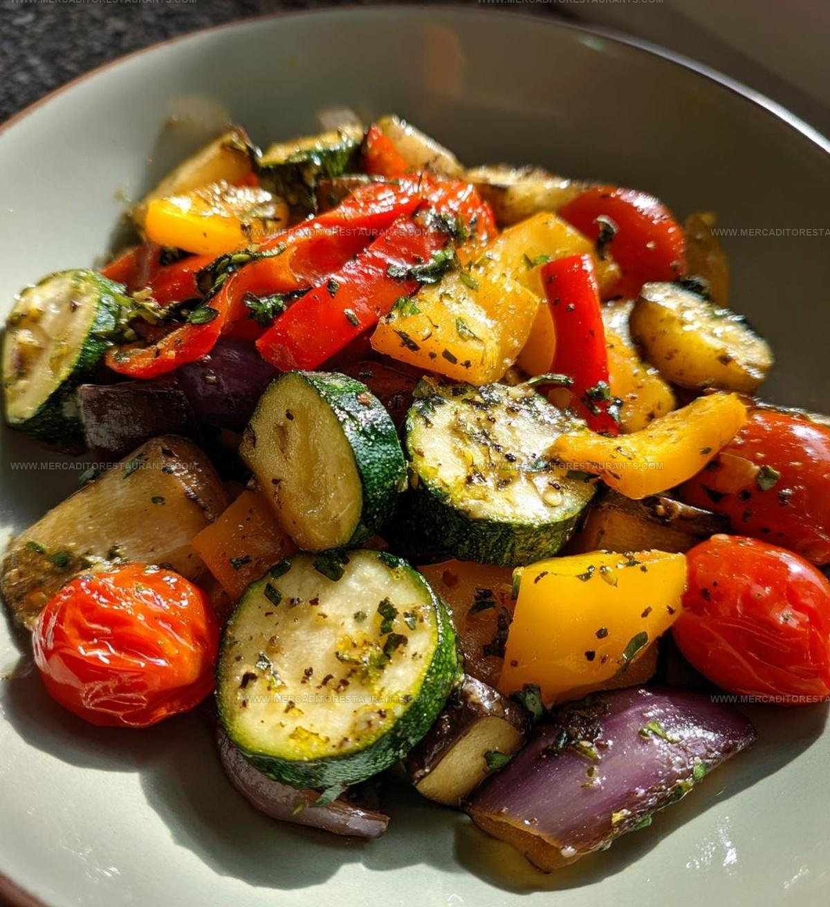 Mediterranean Oven Roasted Vegetables Recipe