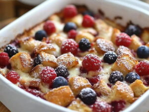 Brunch Berry French Toast Casserole Recipe