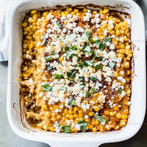 Fiery Gochujang Elote Corn Casserole Recipe