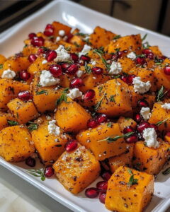 Roasted Butternut Squash With Goat Cheese Recipe