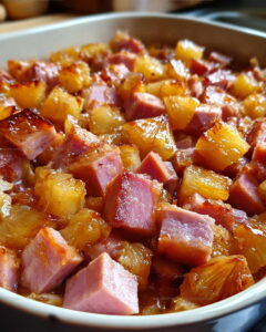 Brown Sugar Pineapple Ham Bake Recipe