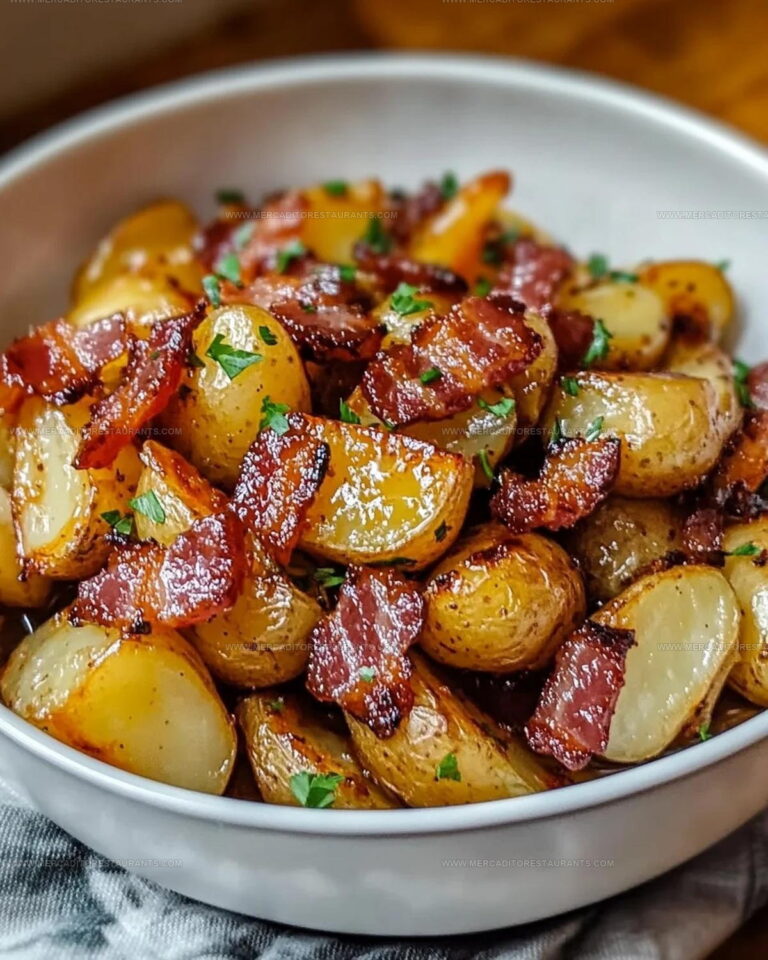 Sweet-Savory Bacon Honey Potatoes Recipe