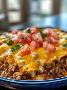 Loaded Taco Beef Casserole Recipe