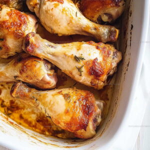 Simple Baked Ranch Chicken Drumsticks Recipe