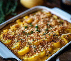 Classic Southern Squash Casserole Recipe