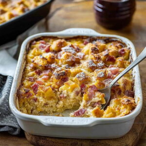 Cafe-Style Monte Cristo Breakfast Casserole Recipe