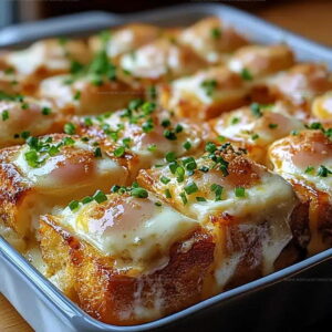 Brunch Favorite Eggs Benedict Casserole Recipe