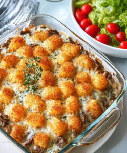 Beef Mushroom Casserole Recipe