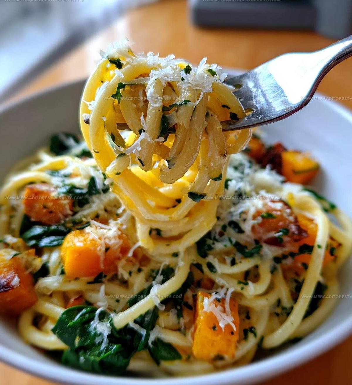 Creamy Roasted Butternut Squash Pasta With 5 Flavors Recipe