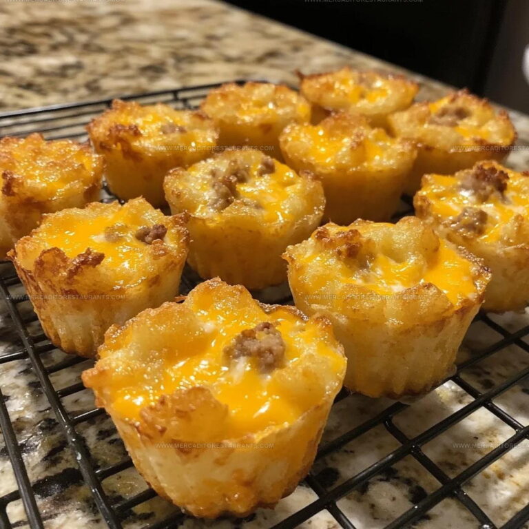 Breakfast Tater Tot Casserole Cups Recipe