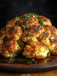 Whole Roasted Cauliflower Recipe