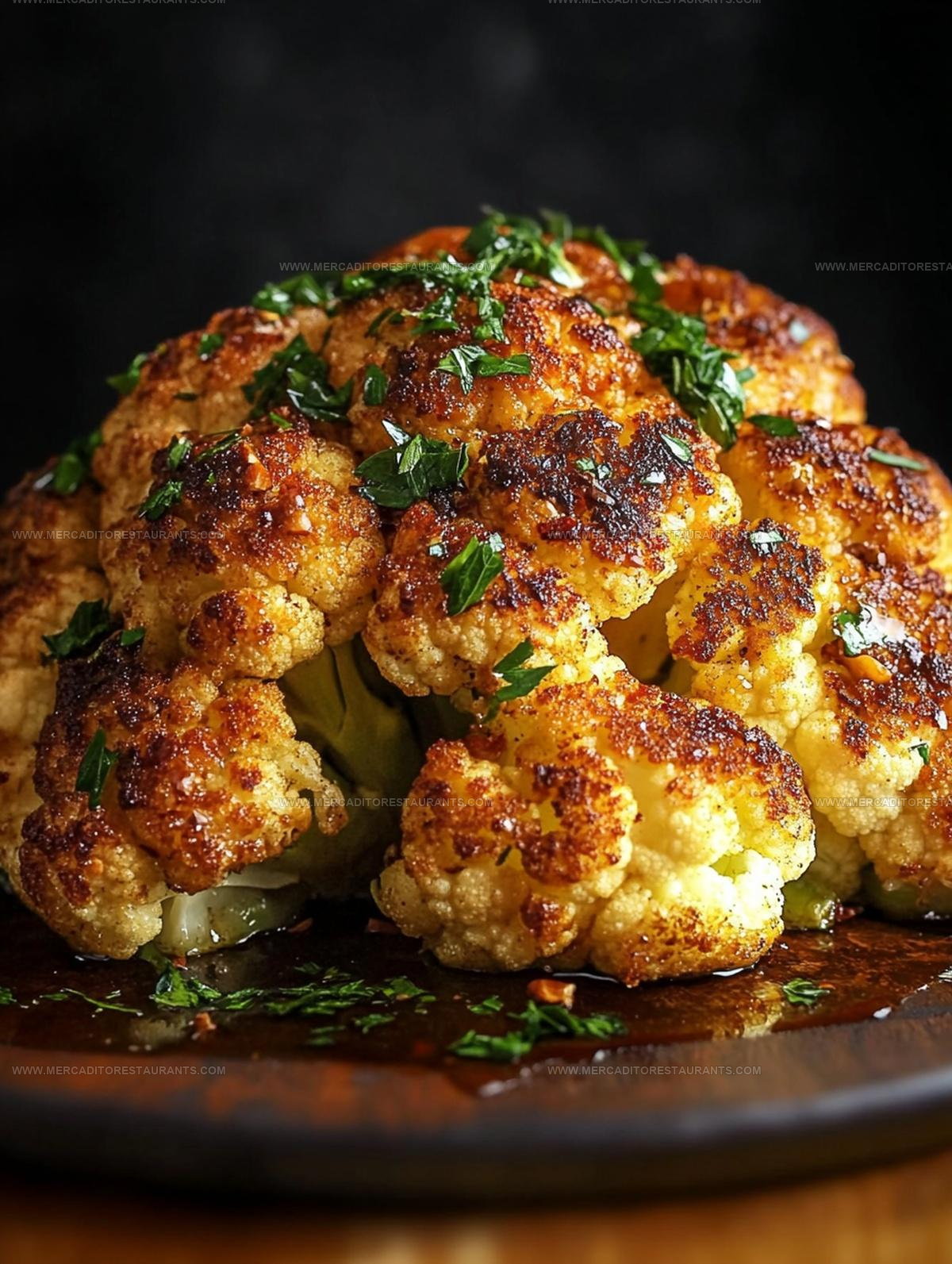 Whole Roasted Cauliflower Recipe