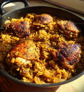 Oven Baked Chicken And Rice Recipe