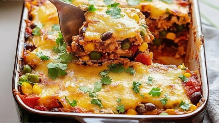 Vegetarian Mexican Tortilla Casserole Recipe