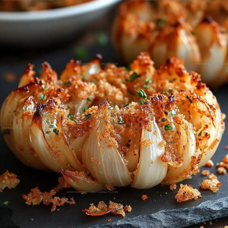 Crispy Baked Blooming Onions Recipe
