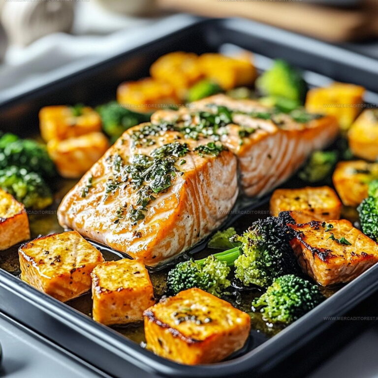 Lemon Herb Salmon Sheet Pan Dinner Recipe