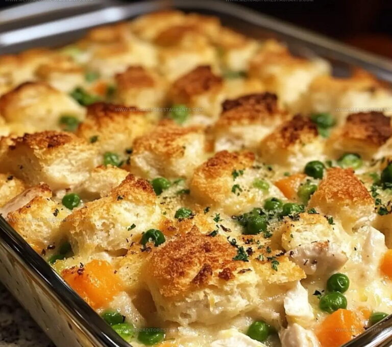 Comfort Chicken Biscuit Casserole Recipe