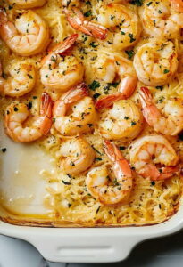 Shrimp Scampi Bake Recipe