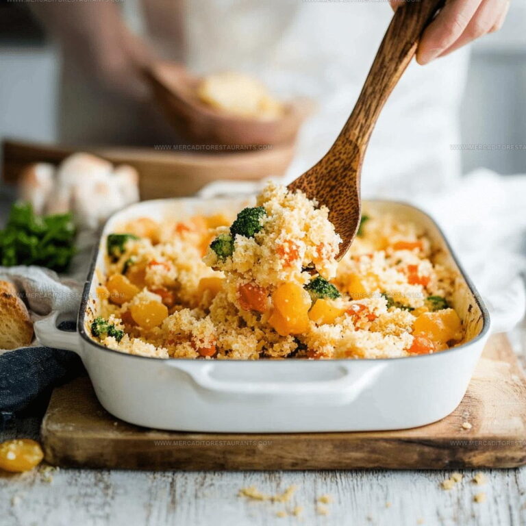 Garden Loaded Cheesy Vegetable Casserole Recipe