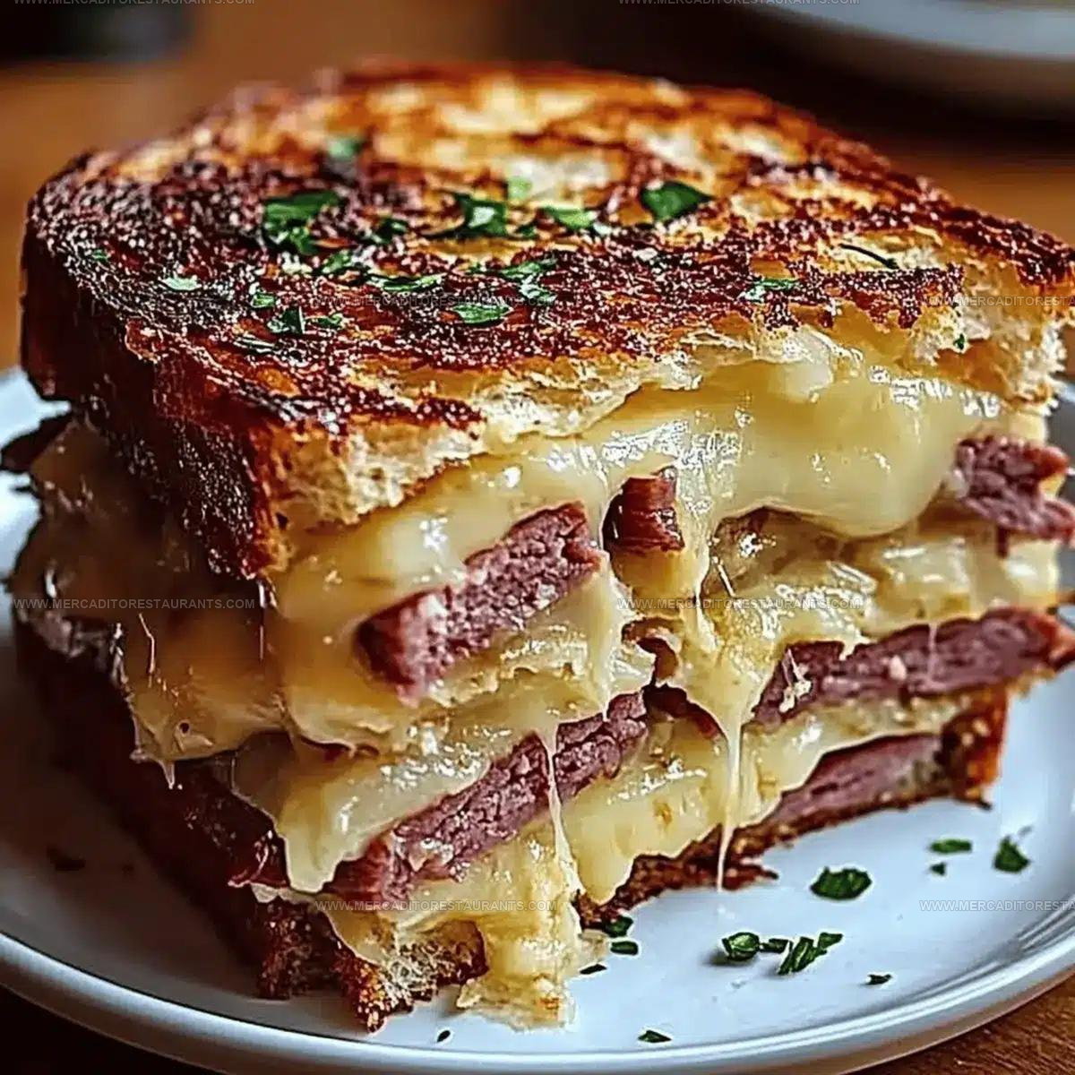 Cheesy Reuben Bake Recipe