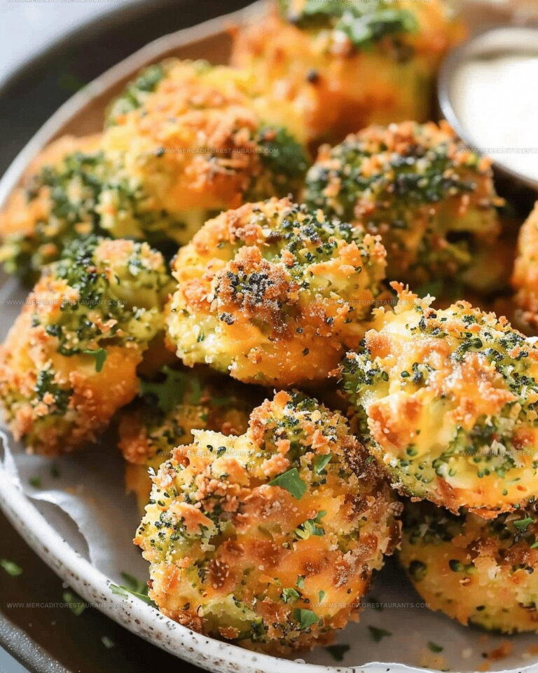 Oven-Crisp Baked Broccoli Cheese Balls Recipe