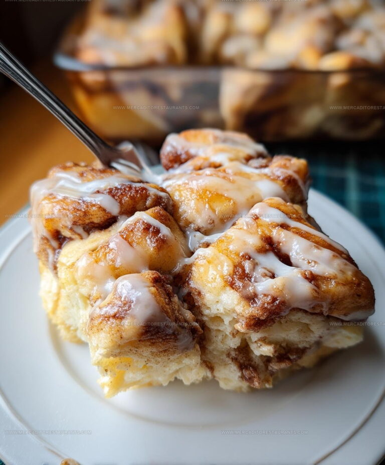 Overnight Cinnamon Roll Casserole Recipe