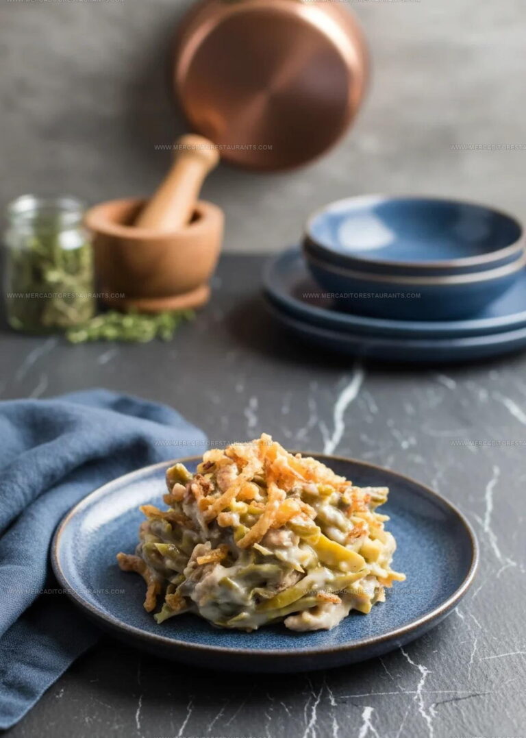 Classic Creamy Green Bean Casserole Recipe