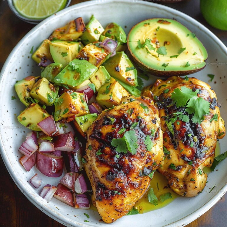 Zesty Avocado Lime Chicken Bake Recipe