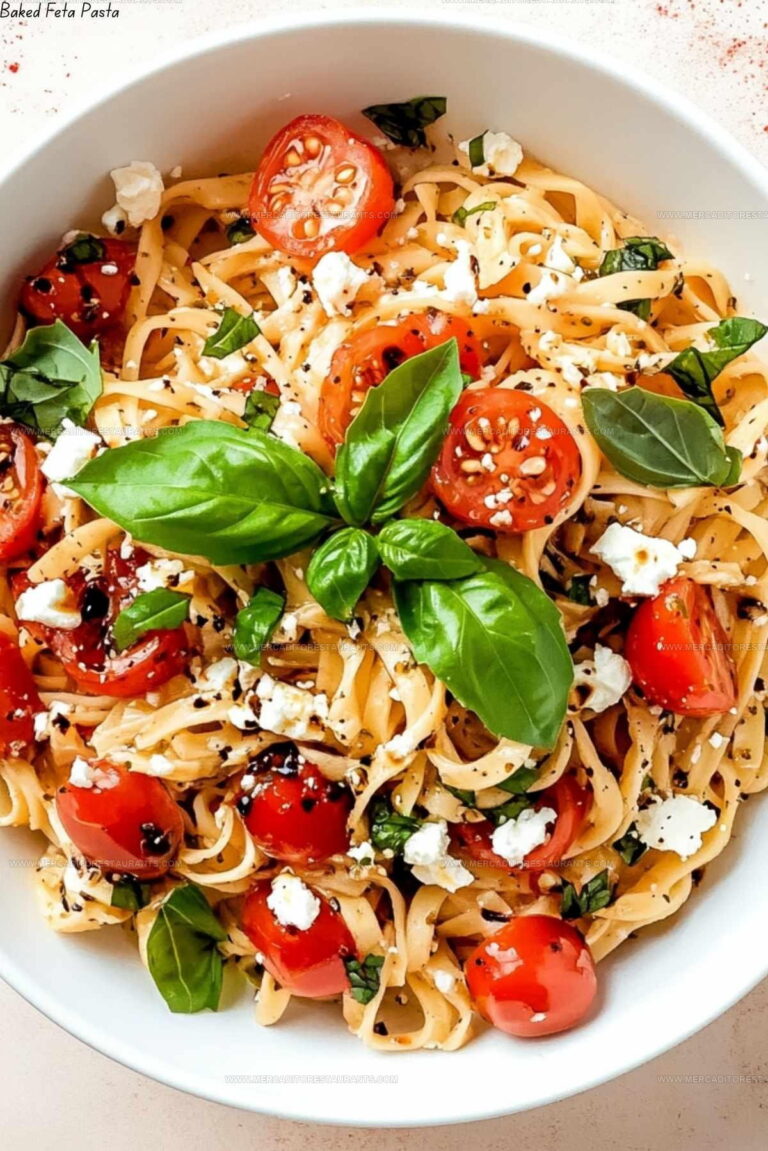 Social Media Popular Baked Feta Pasta Recipe