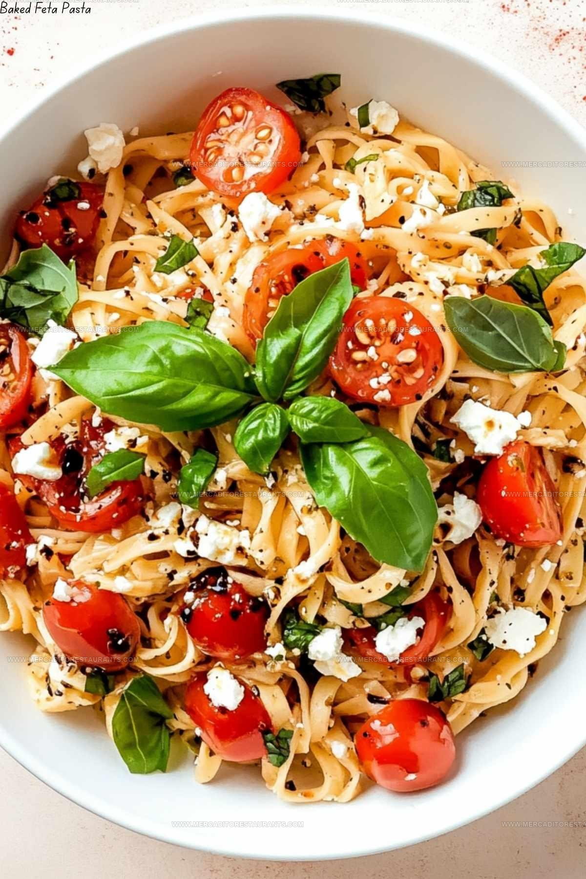 Social Media Popular Baked Feta Pasta Recipe