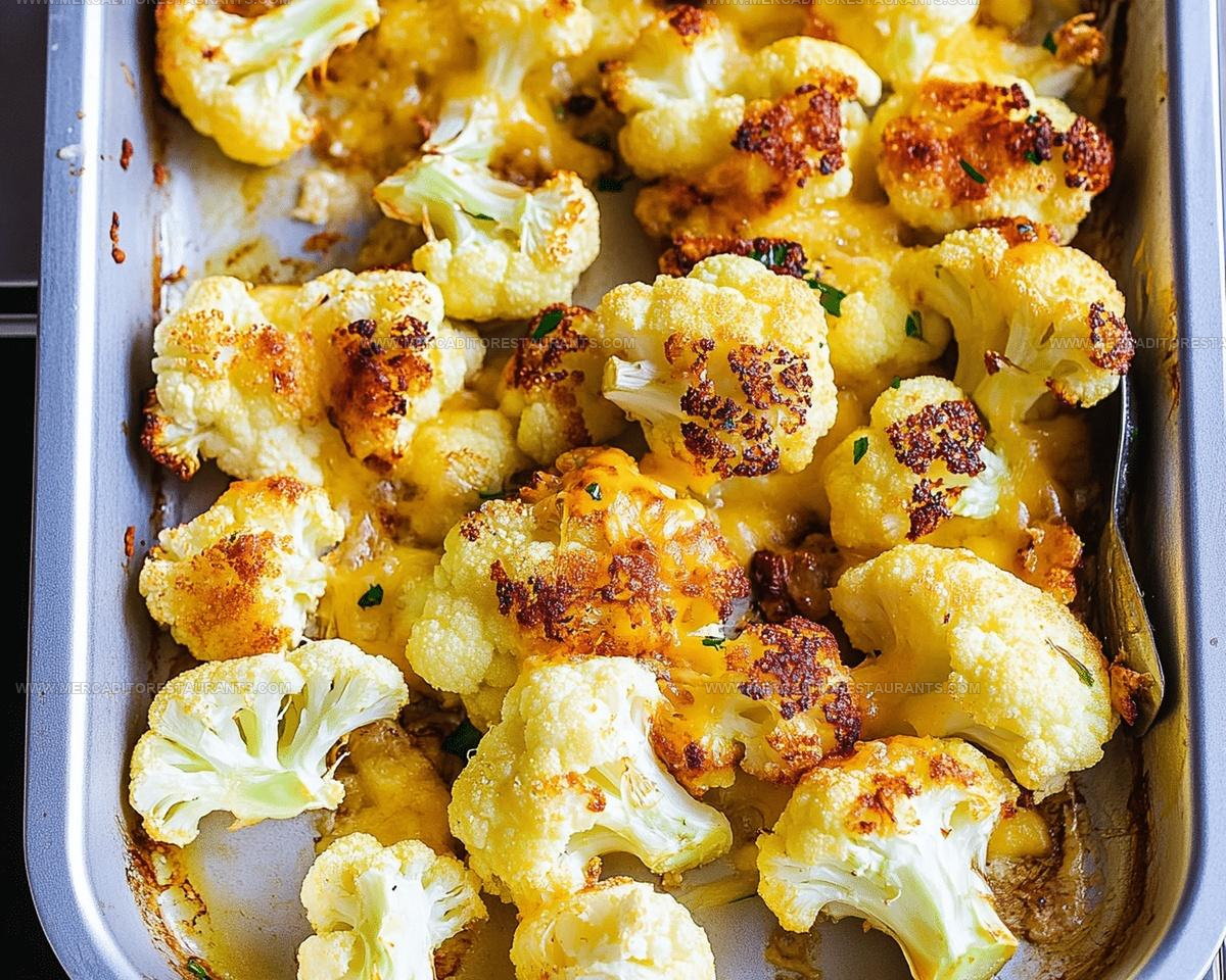 Spiced Oven Roasted Cauliflower Recipe