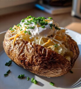 Microwave Baked Potato Recipe