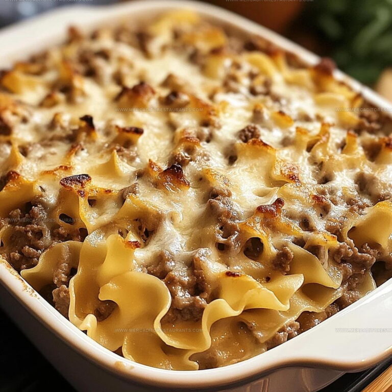 Savory French Onion Beef Casserole Recipe