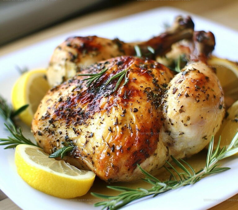 Sunday Lemon Herb Roasted Chicken Recipe