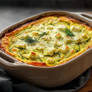Classic Zucchini Feta Bake Recipe