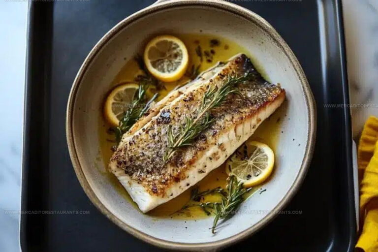 Lemon Herb Branzino Bake Recipe