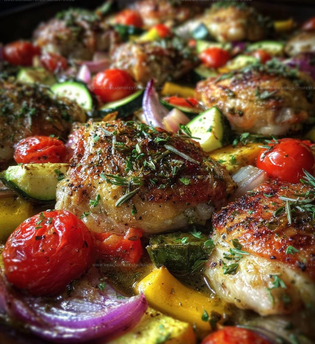 Sheet Pan Greek Chicken Veggies Recipe