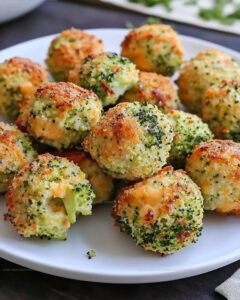 Ideal Baked Broccoli Cheese Balls Recipe