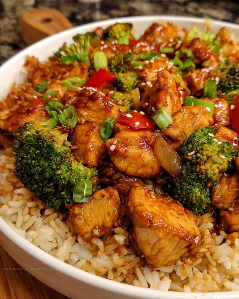 Sticky-Glazed Teriyaki Chicken Casserole Recipe