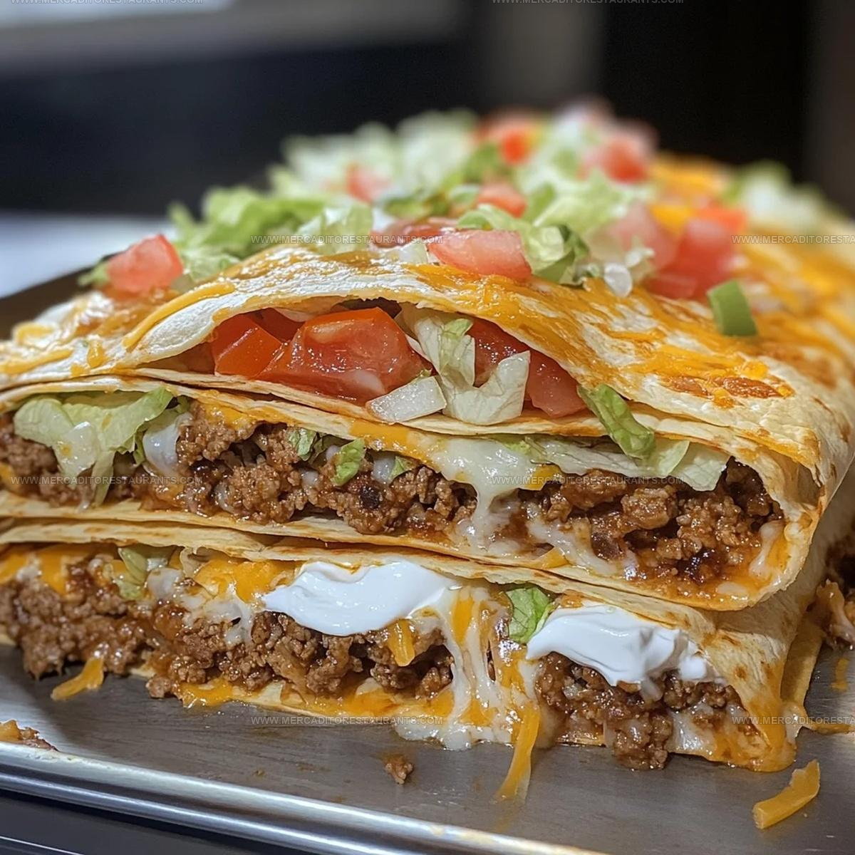 Sheet Pan Crunchwrap Supreme Recipe