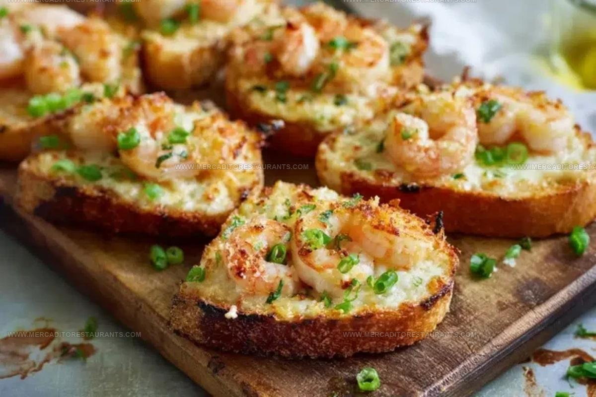 Bistro Style Baked Shrimp Toast Recipe
