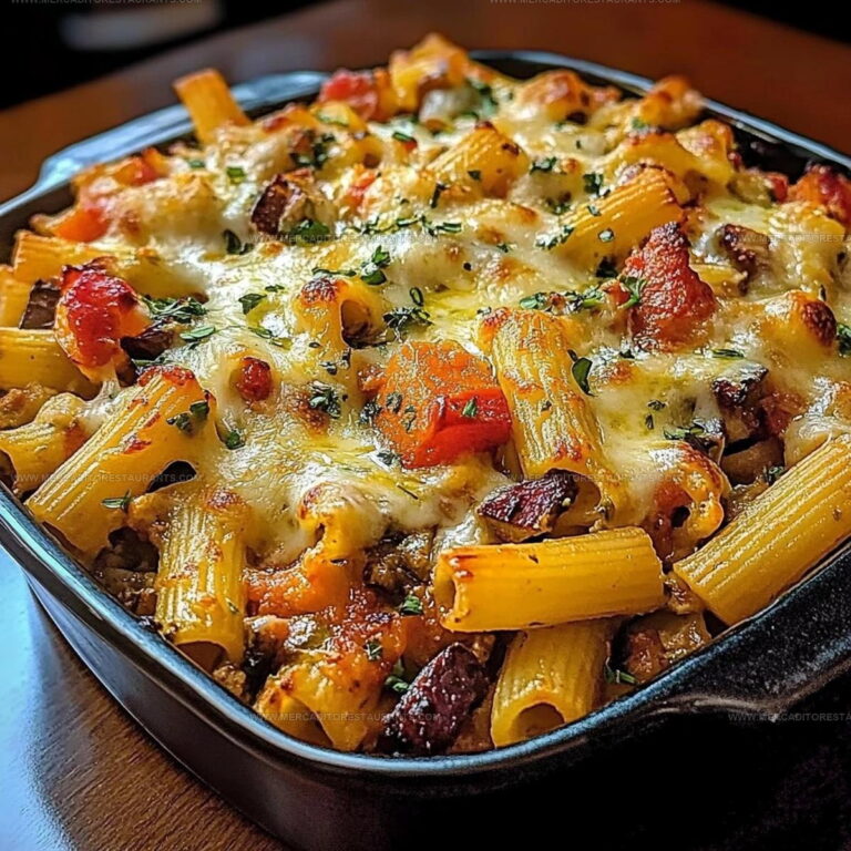 Baked Ziti With Roasted Vegetables Recipe