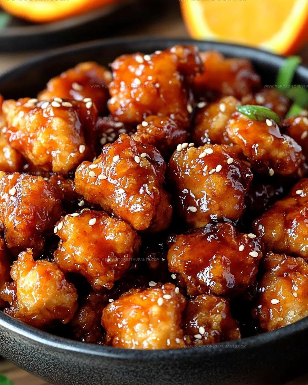 Citrus-Glazed Orange Chicken Dinner Recipe