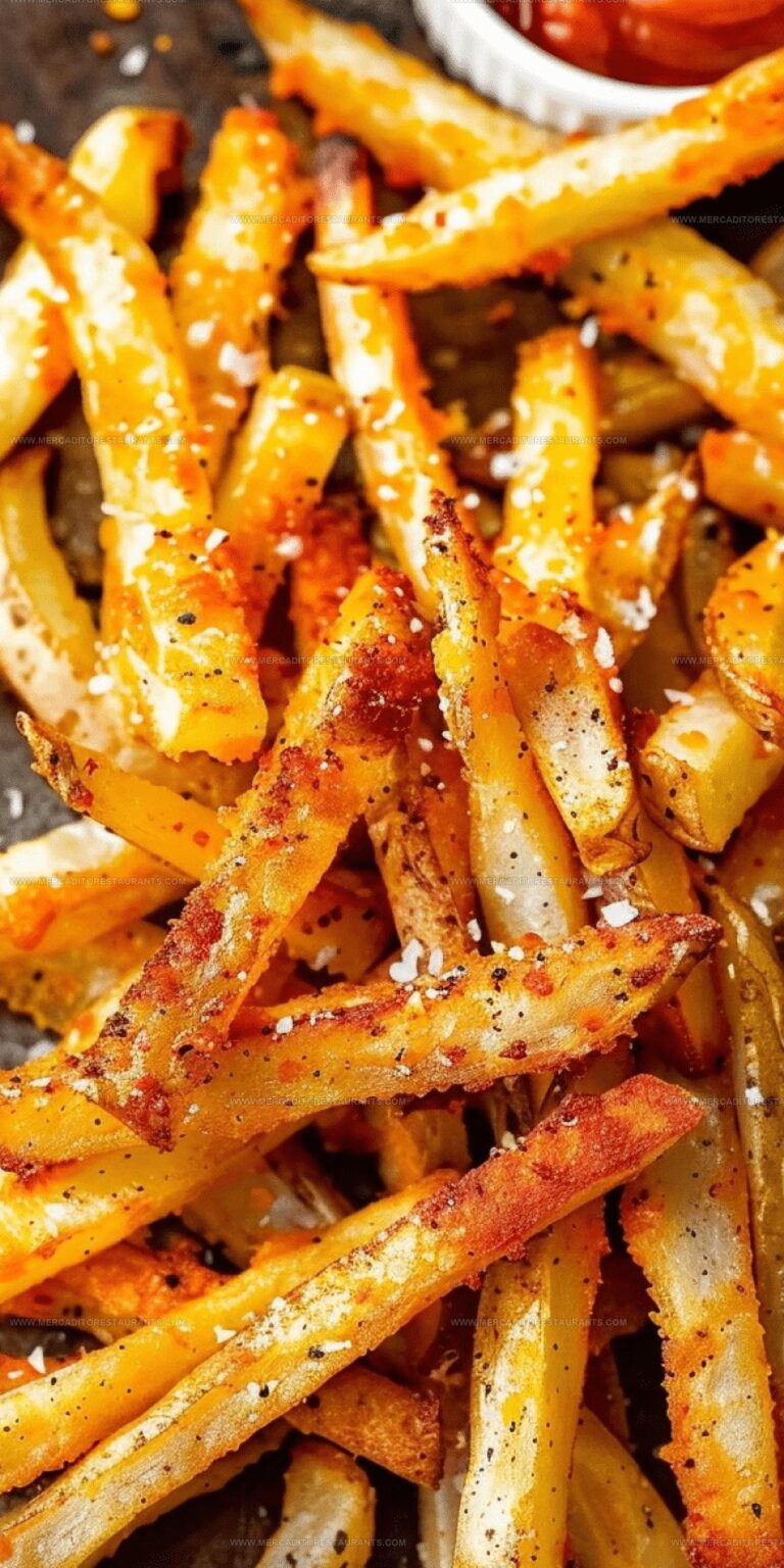 Oven Baked Parmesan French Fries Recipe