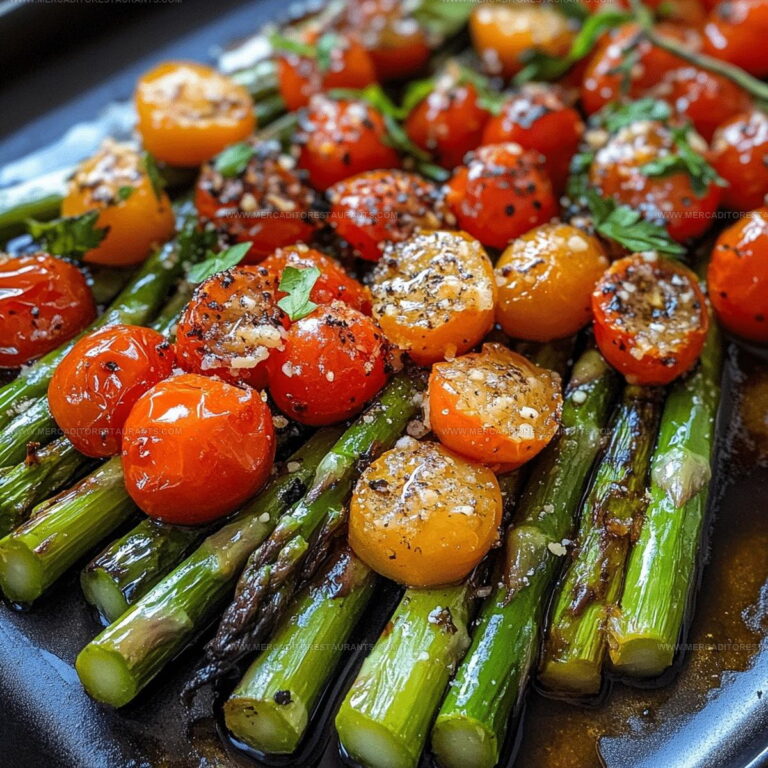 Roasted Asparagus Tomato Balsamic Recipe
