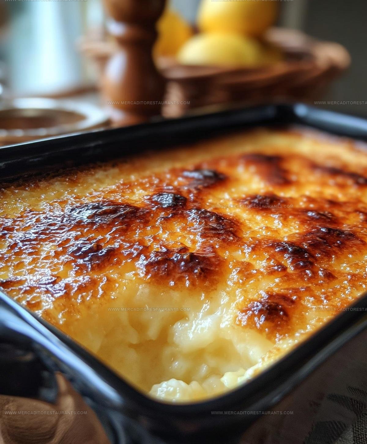 Baked Tapioca Pudding Recipe