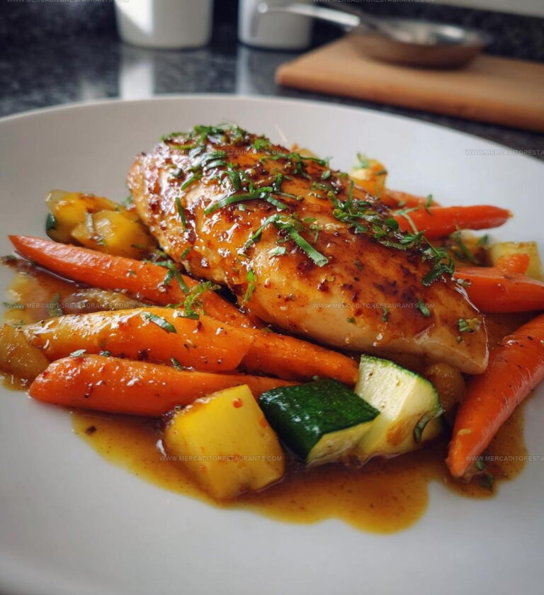 Honey Mustard Glazed Chicken With Roasted Vegetables Magic Recipe